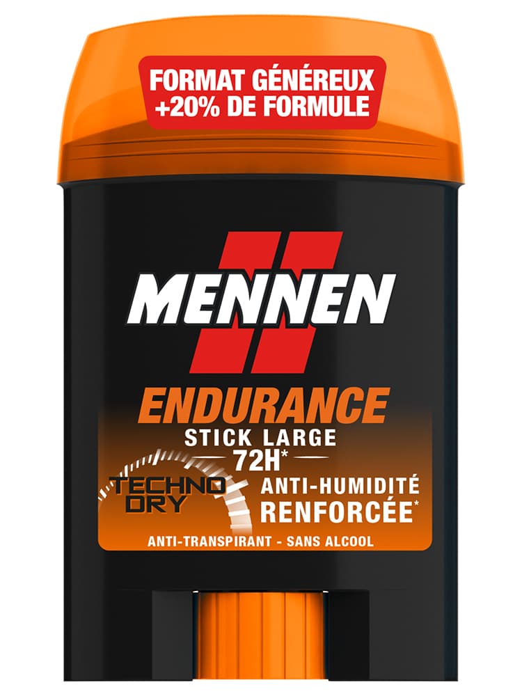 Mennen Anti-Transpirant Stick 72H Anti-Humidité Renforcée Endurance 60 ml