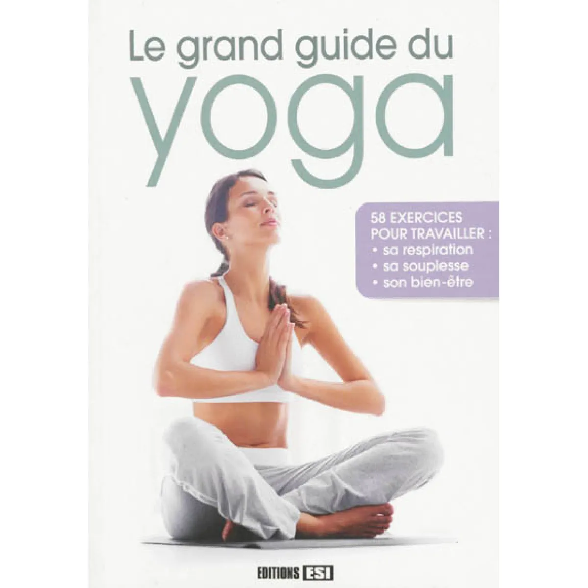 Le grand guide du yoga : 58 exercices pour travailler sa respiration, sa souplesse, son bien-être