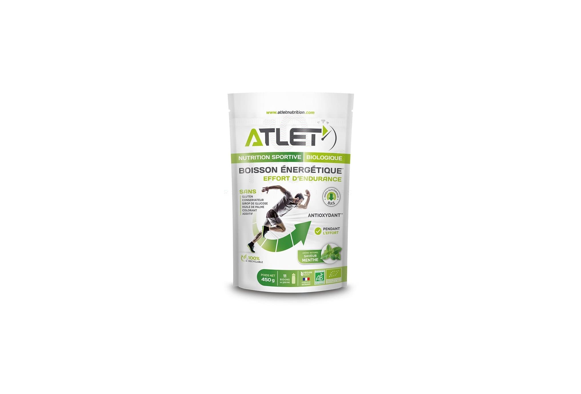 Atlet Boisson Énergétique Bio - Menthe